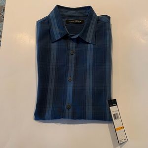 John Henry men’s small button up short sleeve